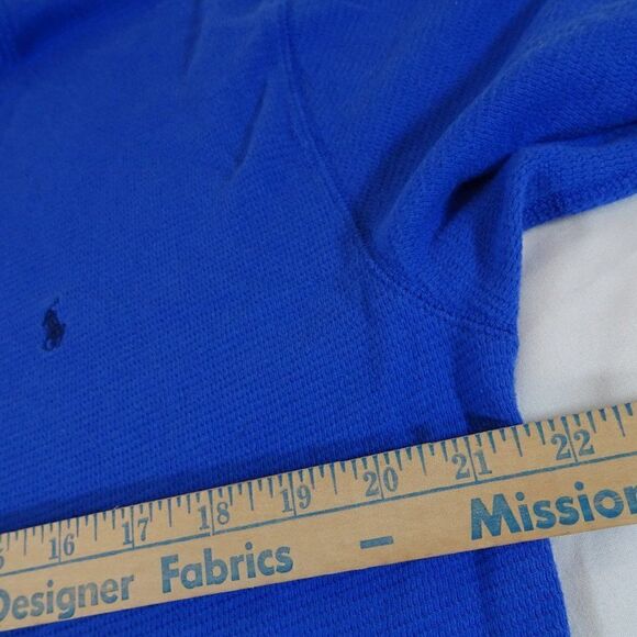 Polo Ralph Lauren Sleepwear Men Long Sleeves 100% Cotton Shirt Size XL - Picture 8 of 9
